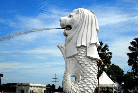 圣淘沙鱼尾狮Sentosa Merlion