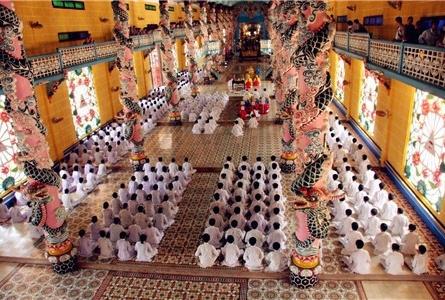 高台教圣地Cao Dai Temple