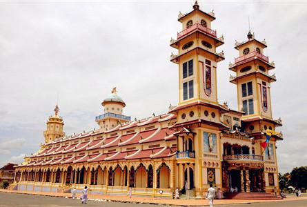 高台教圣地Cao Dai Temple