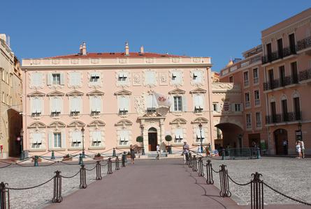 摩纳哥王宫广场Monaco Place du Palais