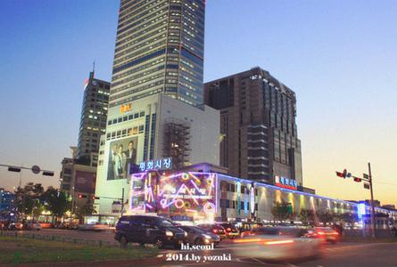 清溪川广场Cheonggyecheon