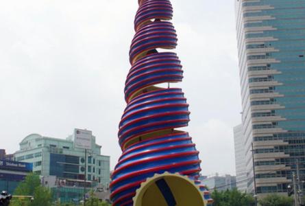 清溪川广场Cheonggyecheon